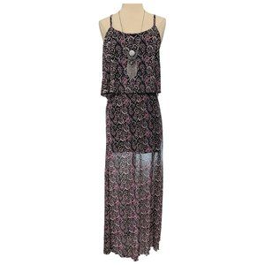 Multicolor maxi dress